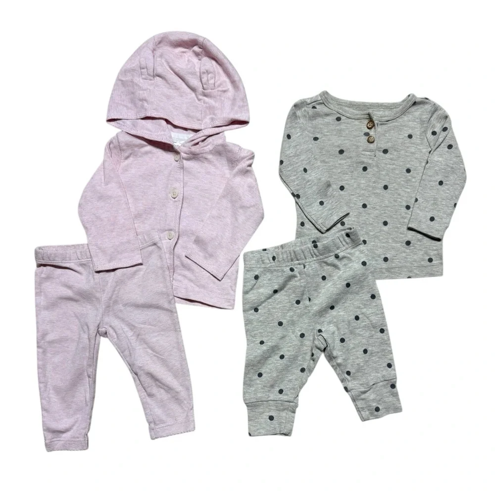 Carter’s | Baby Girl Matching Sets Outfit Bundle | 3M